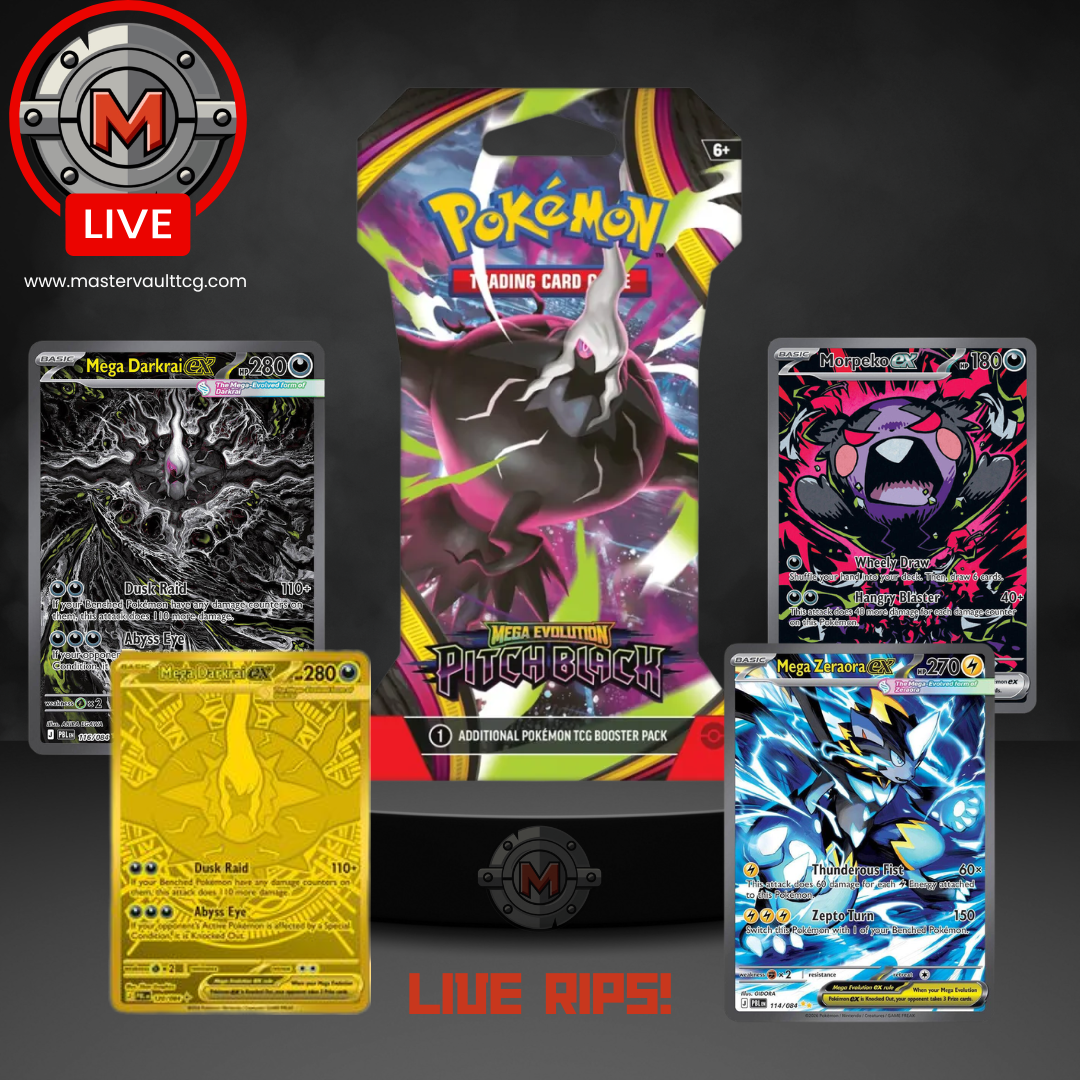 Pitch Black Sleeved Booster Pack