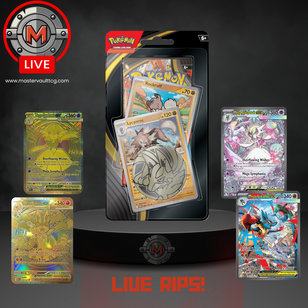 Mega Evolution Single Blister(Lycanroc OR Wailord promo)