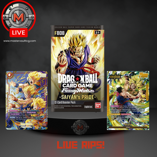 Dragon Ball Fusion World: Saiyan's Pride Booster Pack(FB08)
