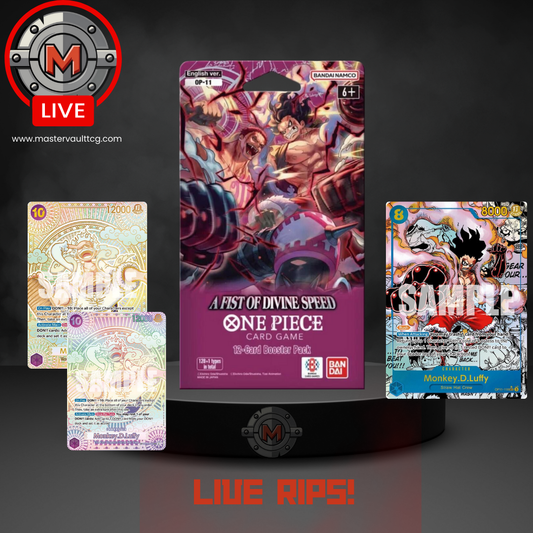 One Piece: Fist of Divine Speed OP-11 Sleeved Booster Pack
