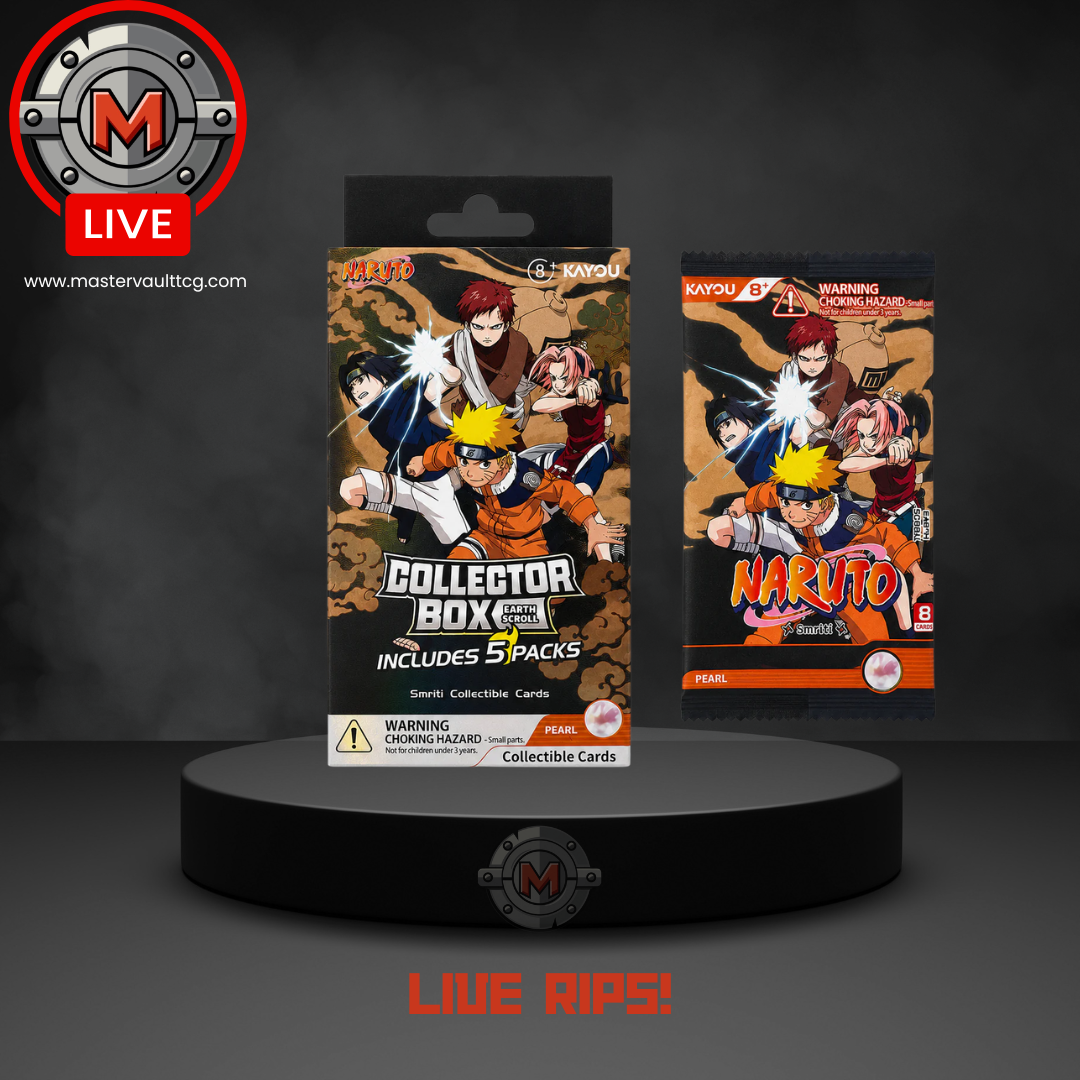 KAYOU Naruto Series 1 Earth Scroll Collectors Box
