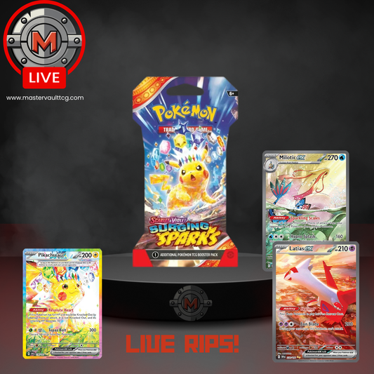 Surging Sparks Sleeved Booster Pack