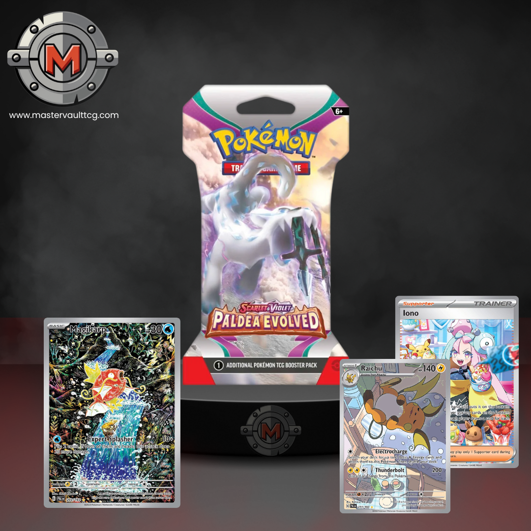 Paldea Evolved Sleeved Booster Pack- [Sleeve Art May Vary]