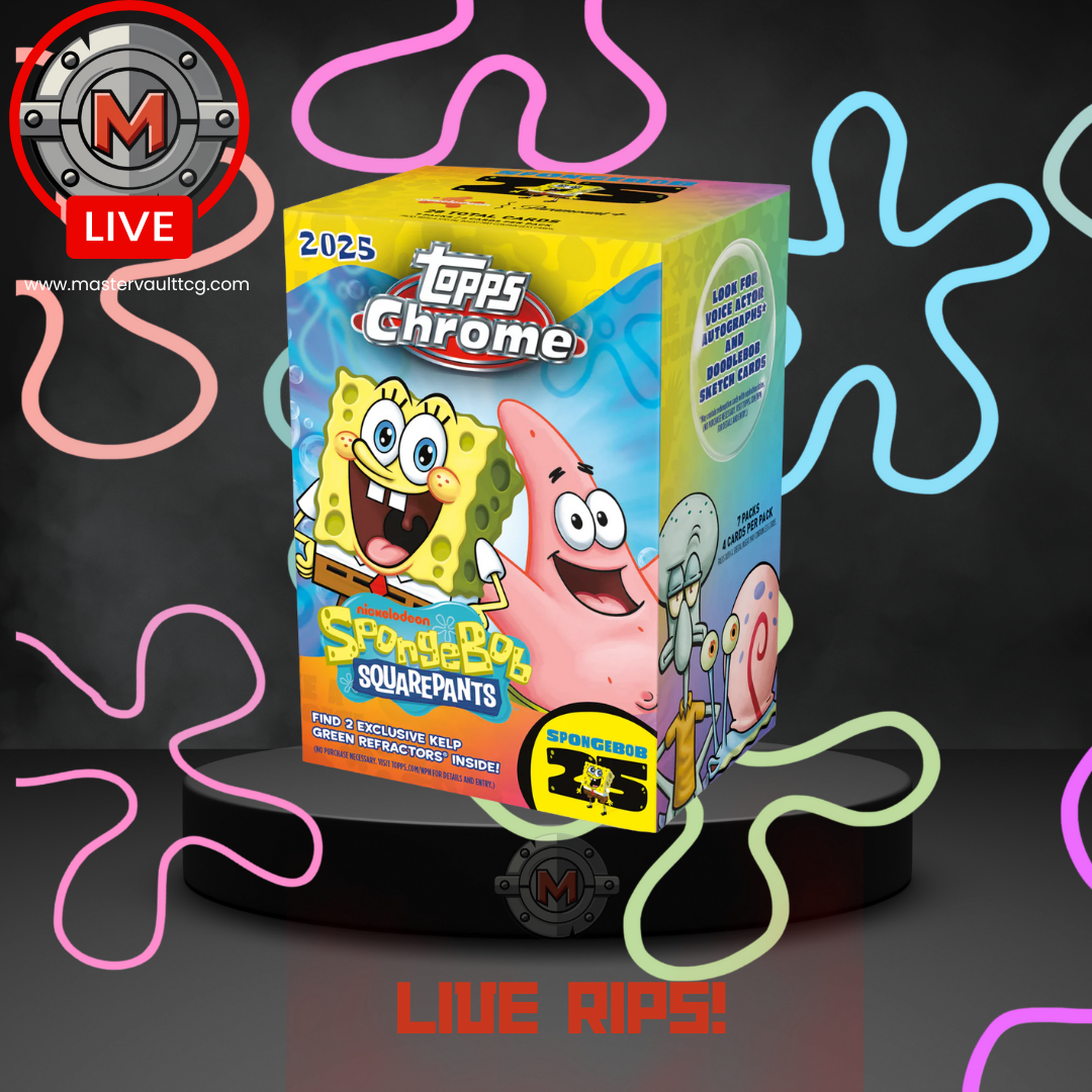 2025 Topps Chrome® SpongeBob 25th Anniversary - Blaster Box