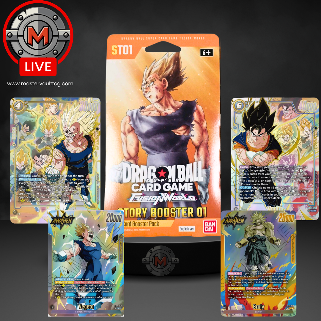 Dragon Ball Super-Fusion World [ST01] Story Booster 01 Sleeved Booster Pack