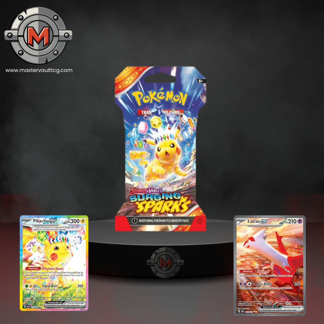 Surging Sparks Sleeved Booster Pack- Sleeve Art May Vary