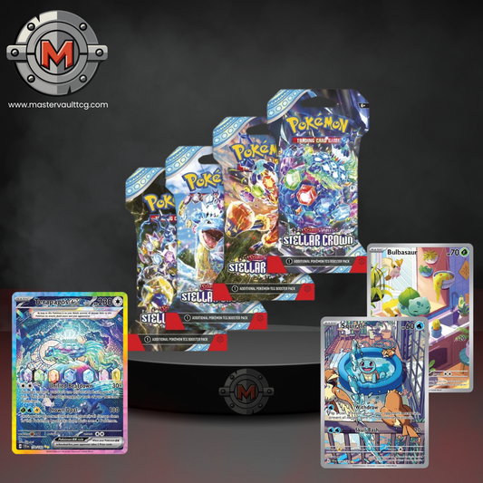 Stellar Crown Full Art Sleeve Bundle-[Set of 4]