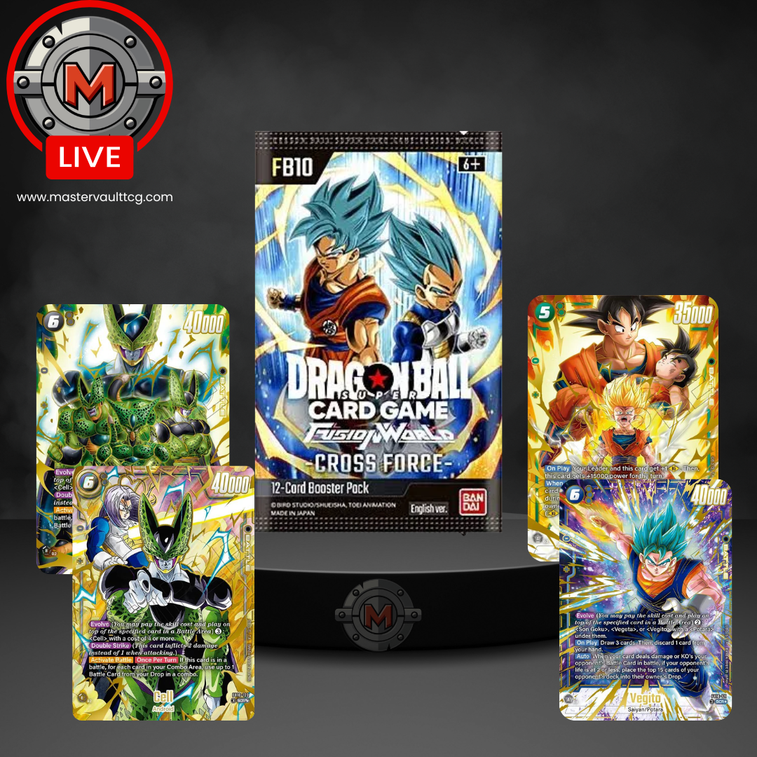 Dragon Ball Super-Fusion World [FB10] Cross Force Booster Pack