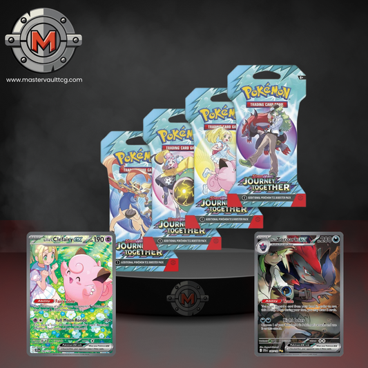 Journey Together Sleeved Booster Pack Art Bundle [Set of 4]