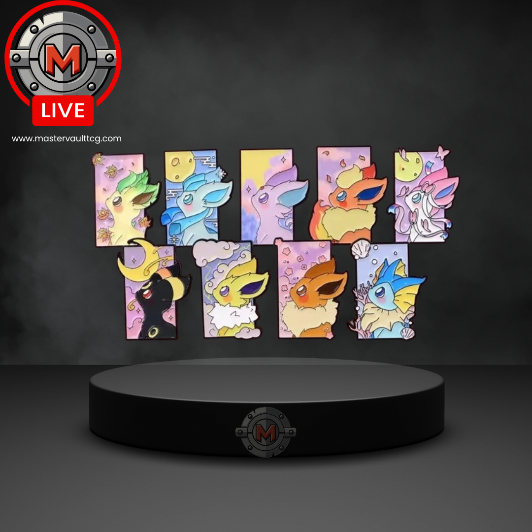 Fan Art Eeveelution Enamel Pins