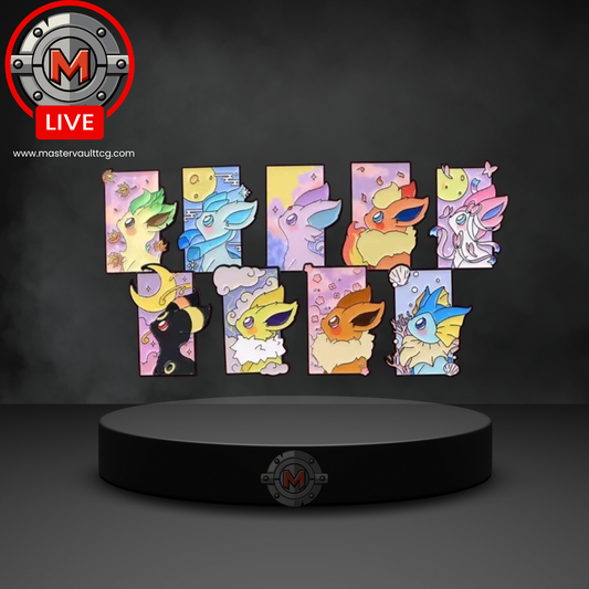 Fan Art Eeveelution Enamel Pins