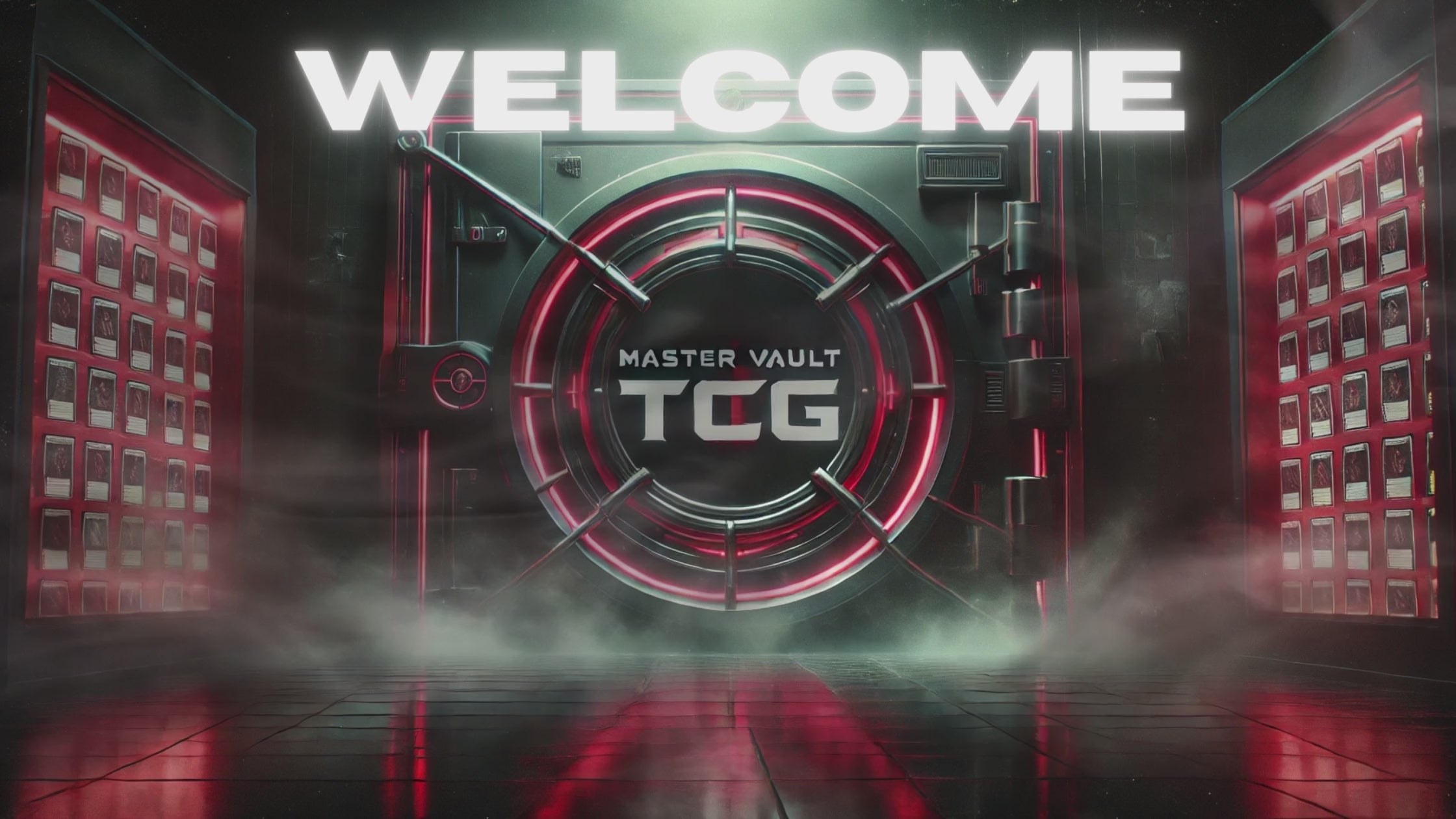 Load video: Welcome page for Master Vault TCG